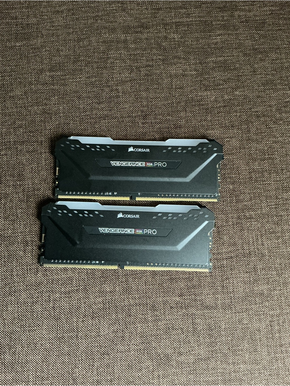 Corsair Vengeance RGB Pro Black DDR4 RAM Modules (2-Pack)